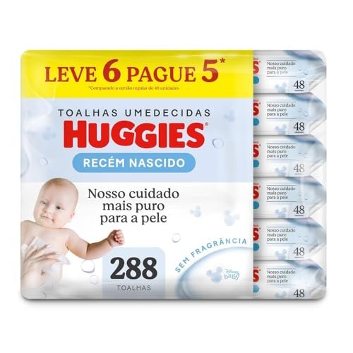 Lencos Umedecidos Huggies Recem Nascido 2