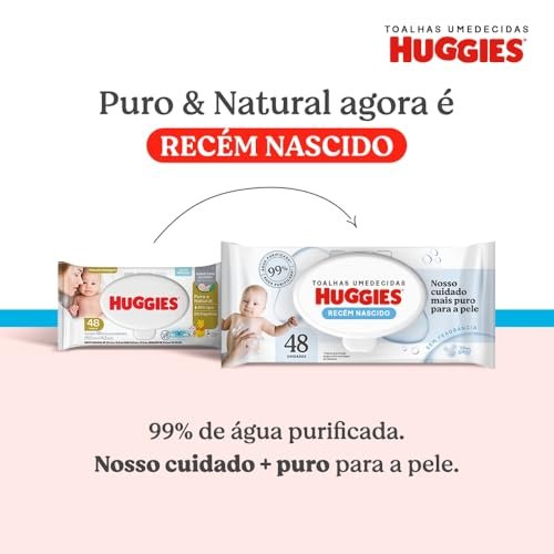 Lencos Umedecidos Huggies Recem Nascido 3