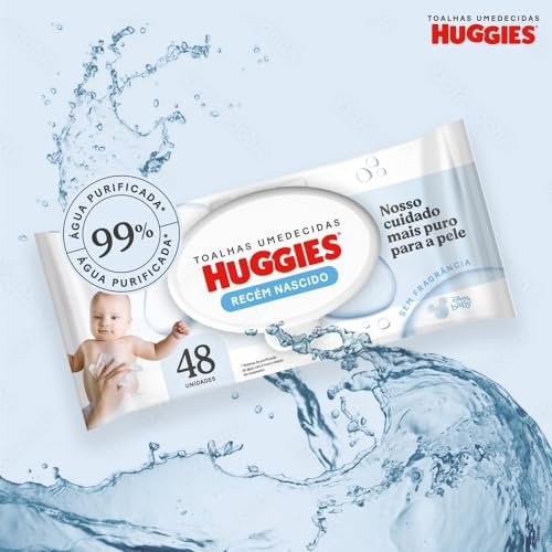 Lencos Umedecidos Huggies Recem Nascido 5