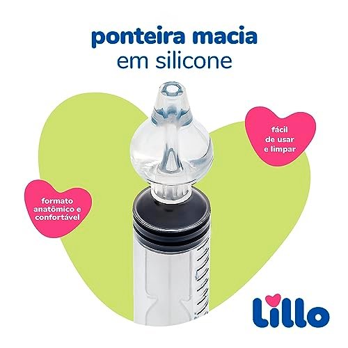 Lillo Kit De Seringa Lavagem Nasal 2