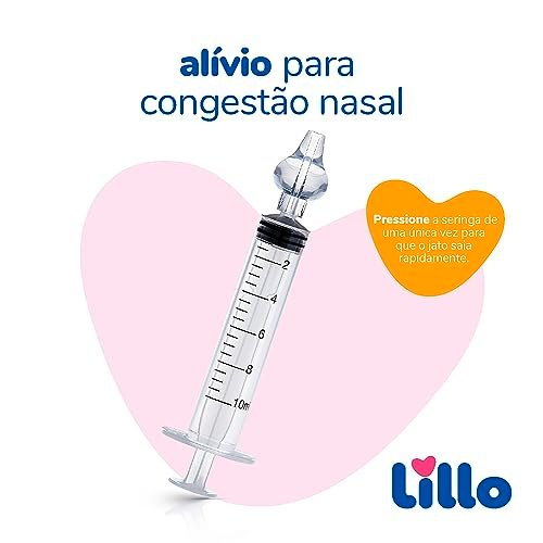 Lillo Kit De Seringa Lavagem Nasal 3