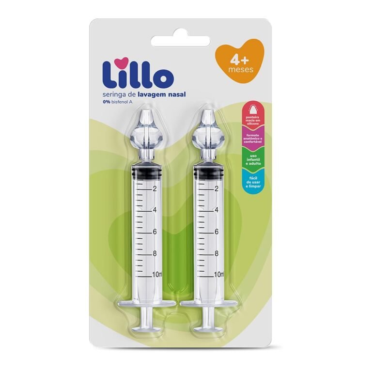 Lillo Kit De Seringa Lavagem Nasal 5