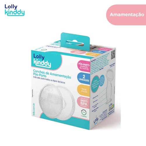 Lolly Concha Amamentacao Pos Parto Transparente 2 Unidades 3