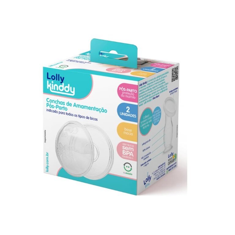 Lolly Concha Amamentacao Pos Parto Transparente 2 Unidades 4