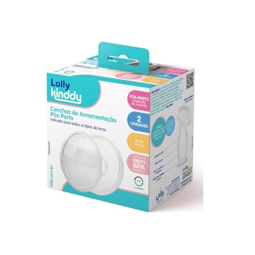 Lolly Concha Amamentacao Pos Parto Transparente 2 Unidades 5