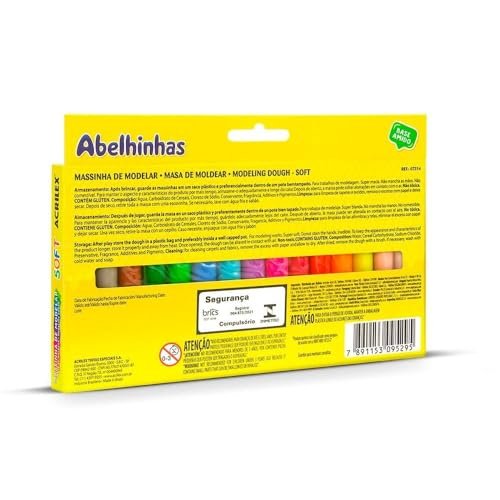 Massinha Soft 15 Cores Acrilex 1