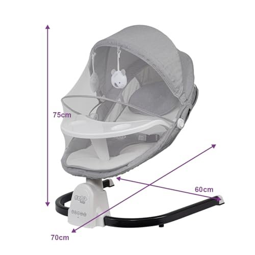 Maxi Baby Cadeira De Descanso E Balanco Bebe Eletrica Snug 2