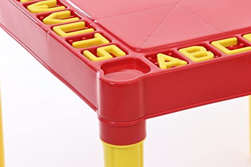 Mesa E Cadeira Infantil Vermelha Tritec 3