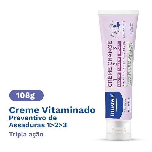Mustela Creme Preventivo De Assaduras Vitaminado 123 100Gr 3