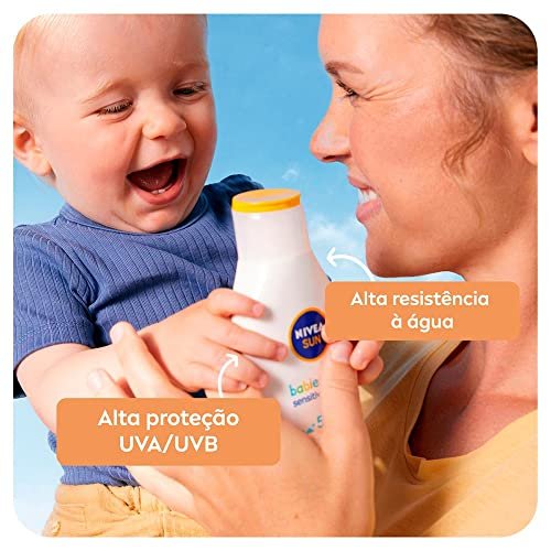 NIVEA SUN Protetor Solar Kids Babies Pele Sensivel FPS 60 125ml 4