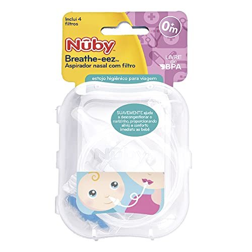 Nuby Aspirador Nasal Com Filtro 8
