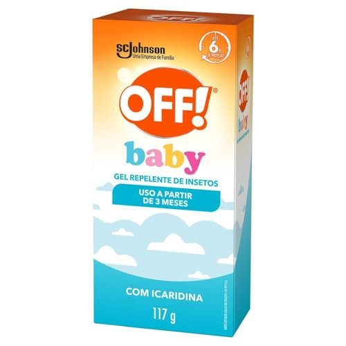 OFF Baby Repelente De Mosquito Com Icaridina Protege Por Ate 6h Locao Em Gel 117g 2
