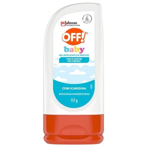 OFF Baby Repelente De Mosquito Com Icaridina Protege Por Ate 6h Locao Em Gel 117g 3