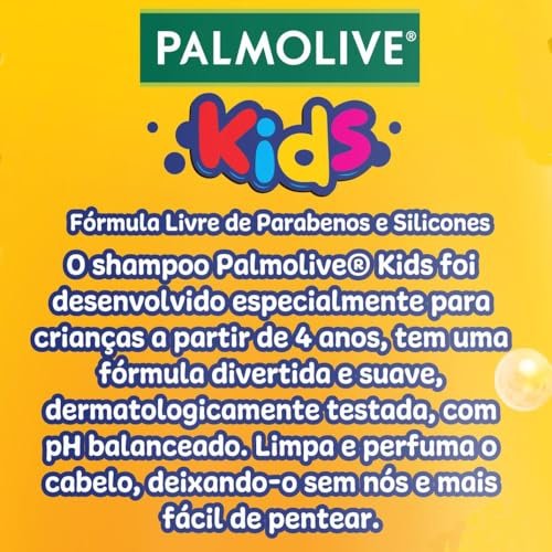 Palmolive Shampoo Naturals Kids Todo Tipo De Cabelo 350Ml 7