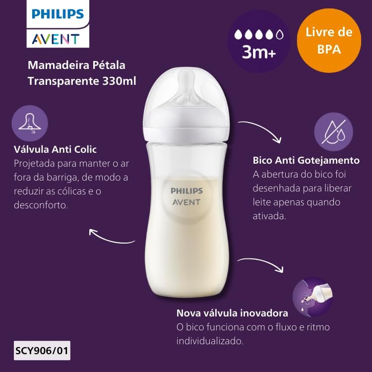 Philips Avent Petala 3.0 Mamadeira 330mL 7