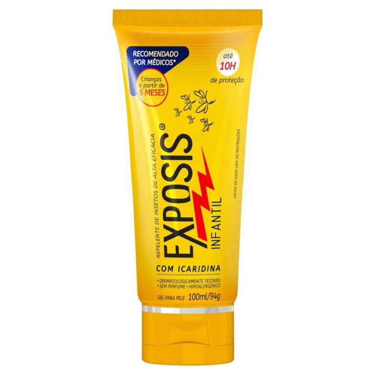 Repelente Infantil Exposis Repelente Icaridina Protecao Por Ate 10h Gel 100ml 2
