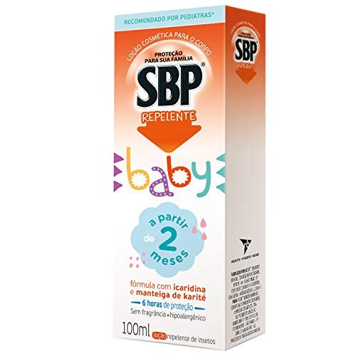 Repelente Para Bebe SBP Baby Locao Corporal Com Icaridina 100ml 2