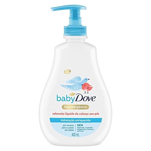 Sabonete Liquido Baby Dove Hidratacao Enriquecida 400ml 2