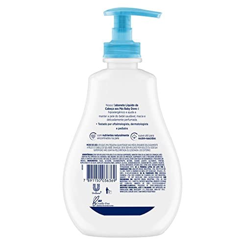 Sabonete Liquido Baby Dove Hidratacao Enriquecida 400ml 4