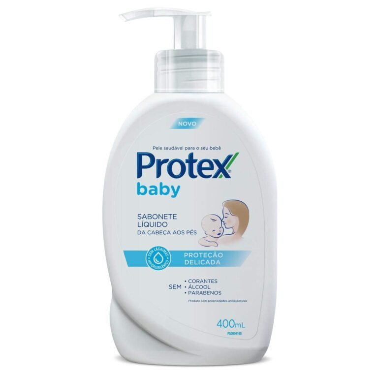 Sabonete Liquido Bebe Protex Baby Delicate Care 400ml 1