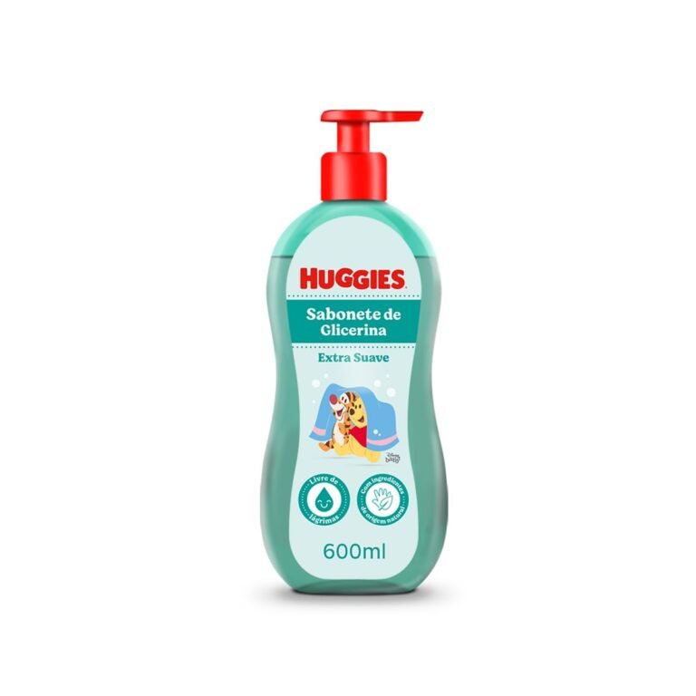 Sabonete Liquido Huggies Extra Suave 600ml 8