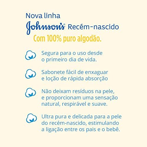 Sabonete Liquido Johnsons Baby Recem Nascido 200ml 3