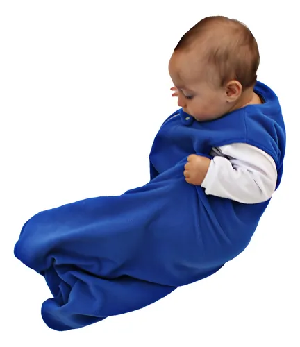 Saco De Dormir Cobertor De Vestir Bebe Soft Ziper Titetis 3