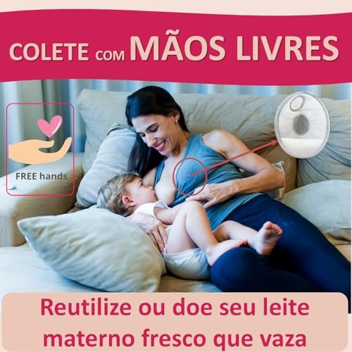 SaveMilk Conchas Para Amamentacao Com Base Rigida De Polipropileno Incolor 3