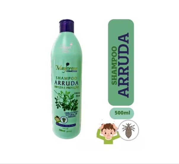 Shampoo De Arruda Mata Piolho E Lendeas Maycrene 2