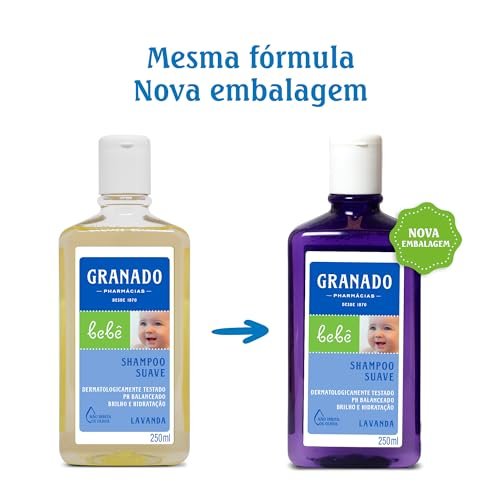 Shampoo Infantil Granado Bebe Lavanda 4
