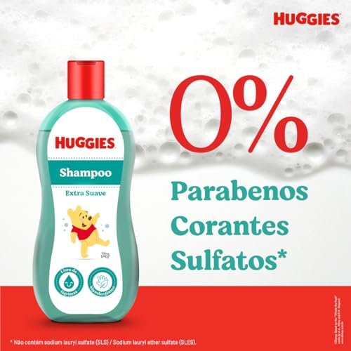 Shampoo Infantil Huggies Extra Suave 3