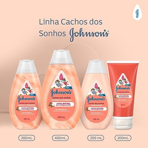 Shampoo Infantil Johnsons Baby Cachos Dos Sonhos 6