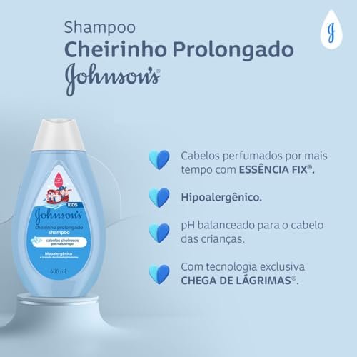 Shampoo Infantil Johnsons Baby Cheirinho Prolongado 5