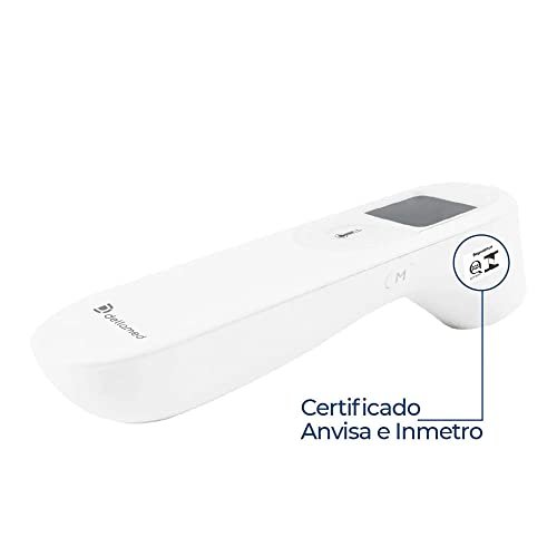 Termometro Infravermelho Dellamed 3 Em 1 Com Sensor Termico 7