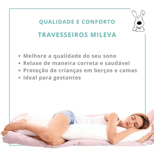 Travesseiro De Corpo Gigante Mileva 4