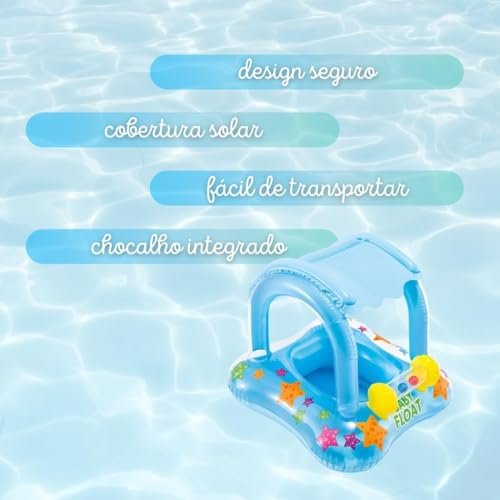 Boia Bebe Piscina Cobertura Infantil Inflavel 3