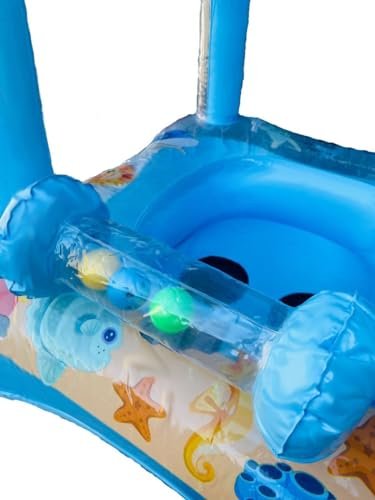 Boia Bebe Piscina Cobertura Infantil Inflavel 4