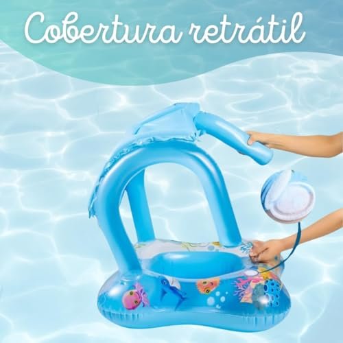 Boia Bebe Piscina Cobertura Infantil Inflavel 5