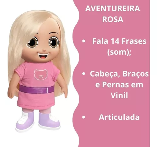 Boneca Jessi Aventureira Rosa 3