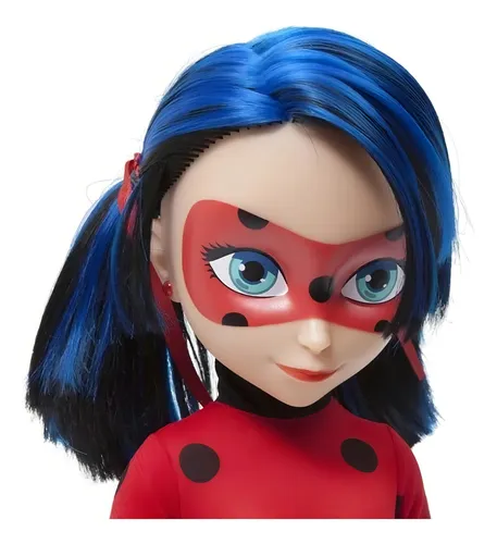 Boneca Ladybug Musical 45cm Miraculous Baby Brink Vermelho Menina Menino Crianca Infantil Vinil 3