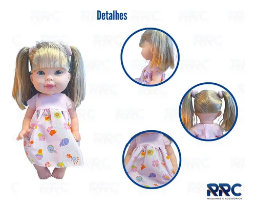 Boneca Nandinha Soletra 31cm Articulada 365 Super Toys 3