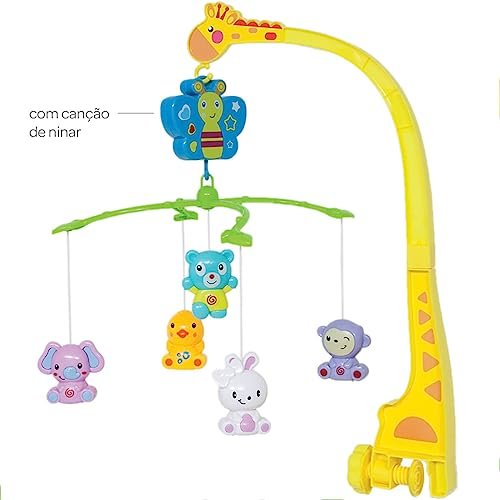 Buba Mobile Animais Musical Colorido 2