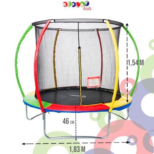 Cama Elastica Pula Pula Trampolim 183m Com Rede Replay Kids 1