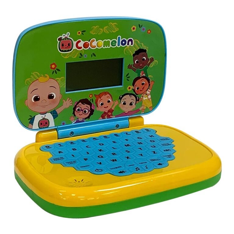 Candide Laptop Infantil Cocomelon Brinquedo Educativo Bilingue 1
