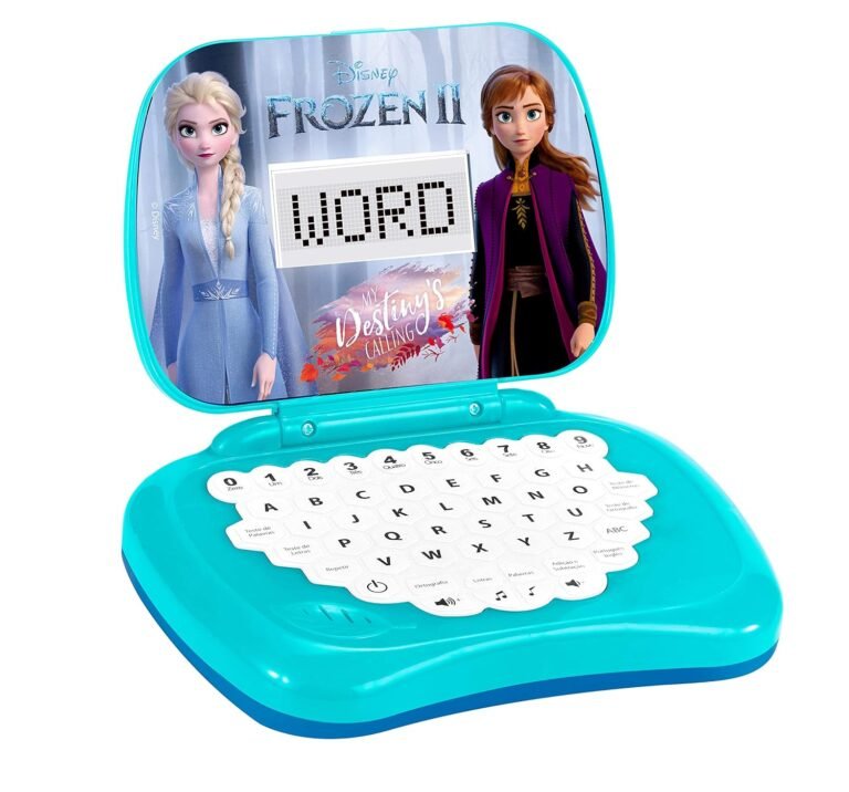 Candide Laptop Infantil Frozen Brinquedo Educativo Bilingue 1
