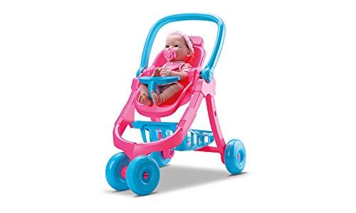 Carrinho P Bonecas 3 Em 1 Bebe Confortocadeira Divertoys 3