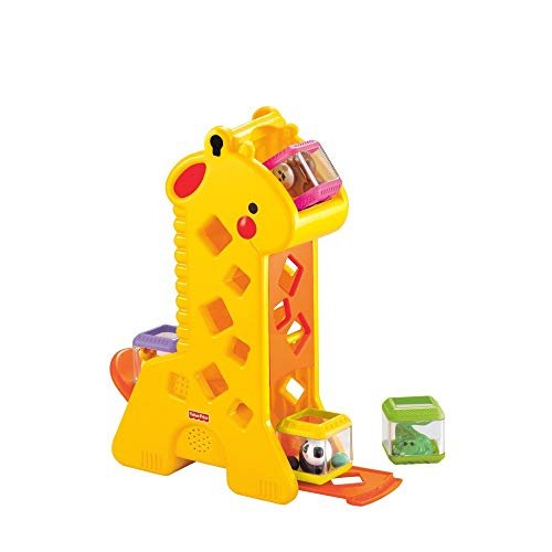 Fisher Price Girafa Com Blocos Pick A Blocks Com Atividades De Desenvolvimento Sons E Musicas Brinquedos Para Bebes A Partir De 6 Meses 1
