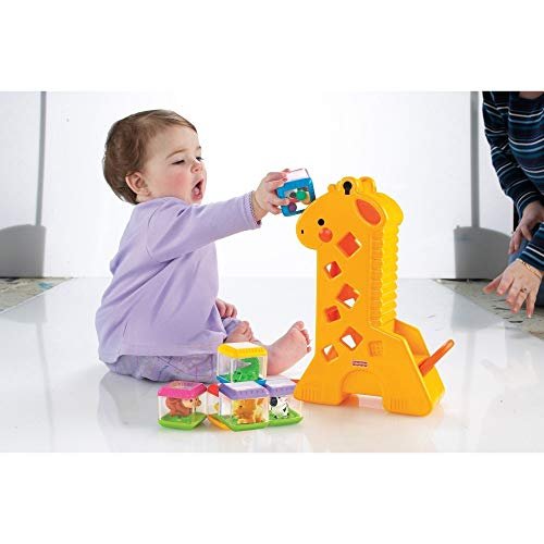 Fisher Price Girafa Com Blocos Pick A Blocks Com Atividades De Desenvolvimento Sons E Musicas Brinquedos Para Bebes A Partir De 6 Meses 2