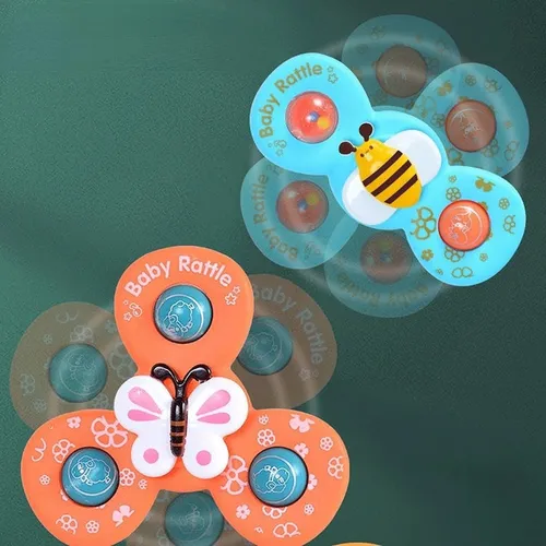 Kit 3 Spinner Brinquedo Estimulo Bebe 1