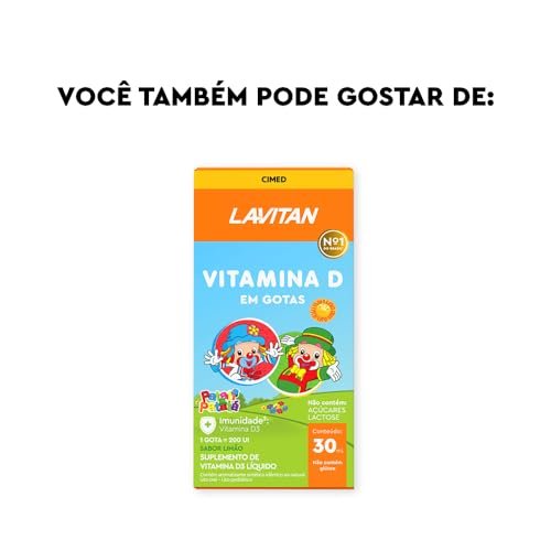 LAVITAN Vitamina Infantil Mastigavel Tutti Frutti 6